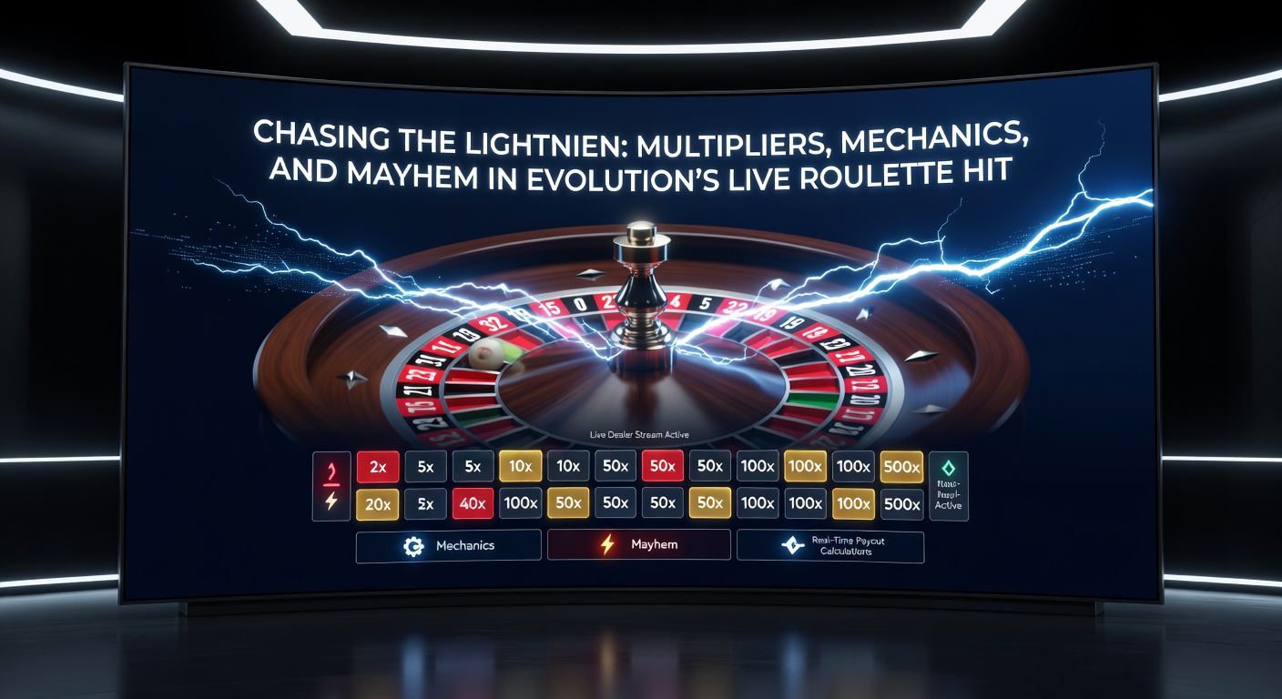 Detaillierte Grafik der Lightning Numbers mit explodierenden Multiplikatoren und Gewinnberechnung
